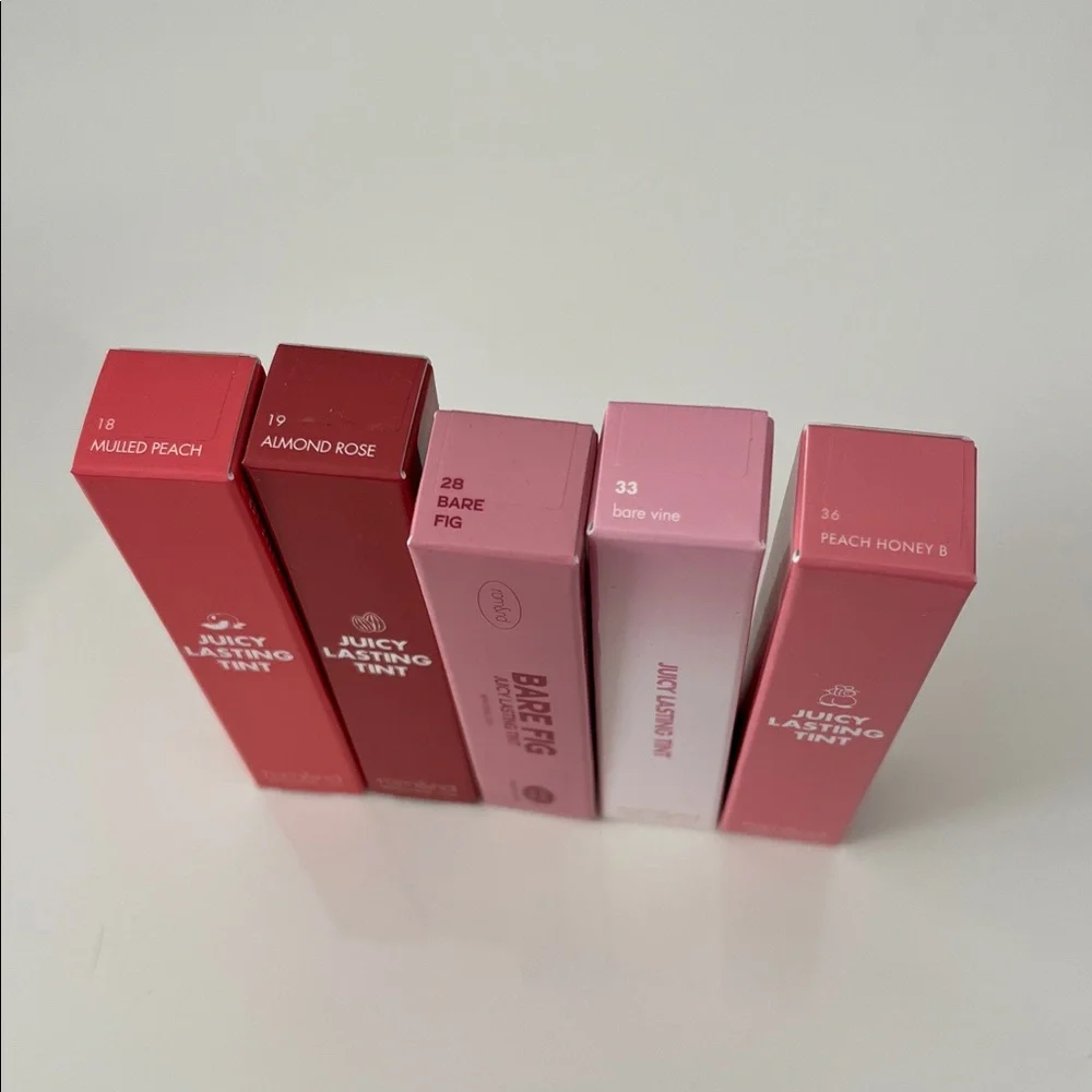 Romand Juicy Lasting Tint Bundle - 18, 19, 28, 33, 36 - Picture 2 of 12